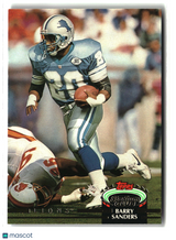Barry Sanders 1992 Stadium Club #38
