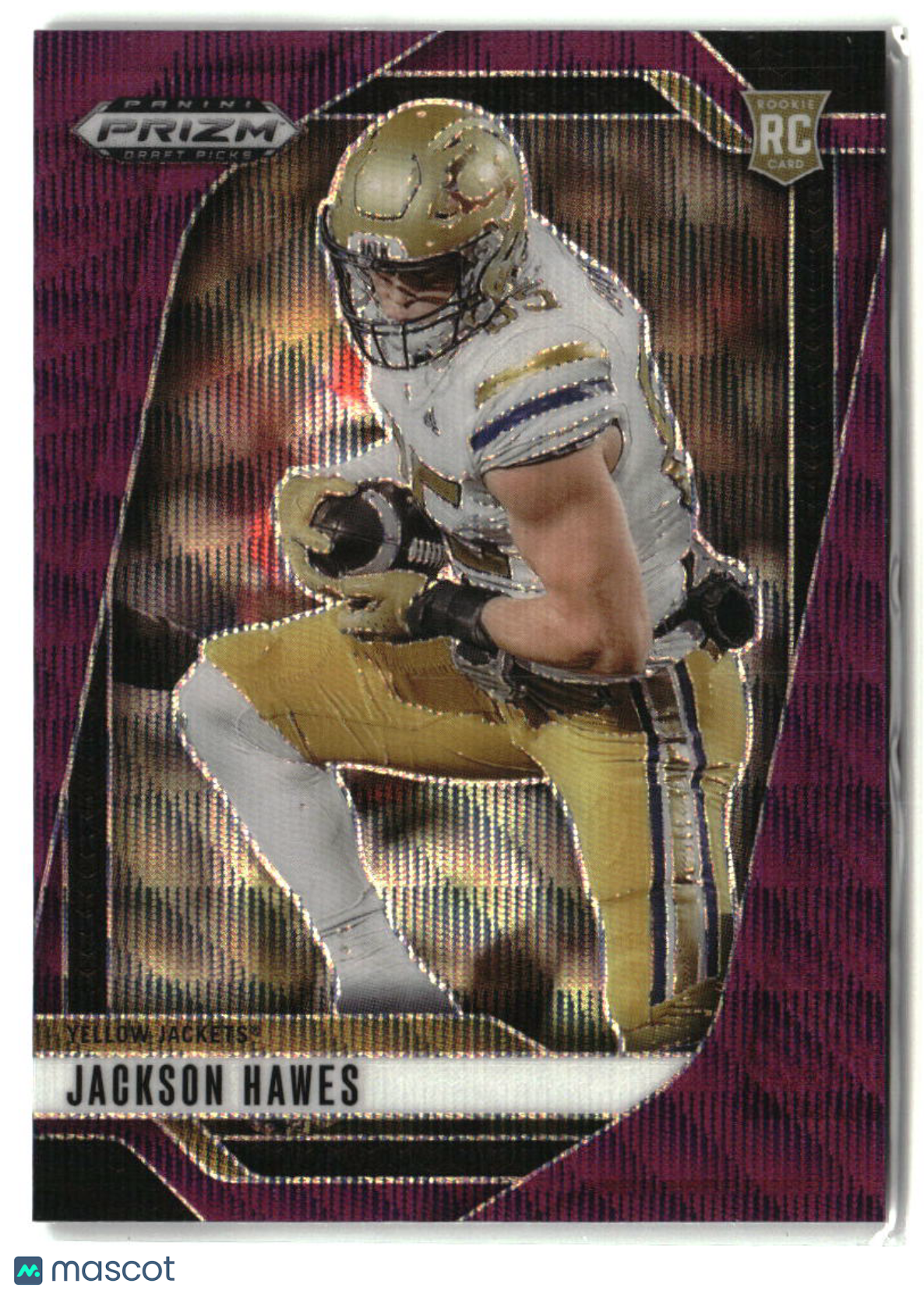 Jackson Hawes 2025 Panini Prizm Draft Picks Prizms Purple Wave #106