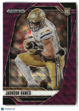 Jackson Hawes 2025 Panini Prizm Draft Picks Prizms Purple Wave #106