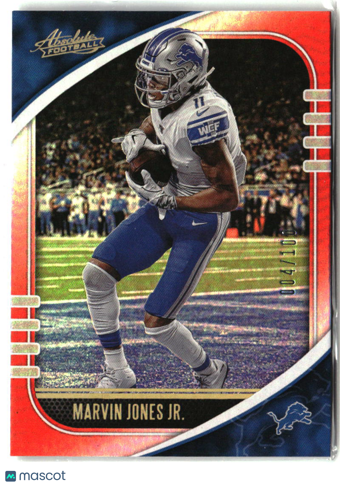 Marvin Jones Jr. 2020 Panini Absolute Spectrum Red #9 #/100