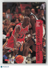 Michael Jordan 1995-96 Hoops #21