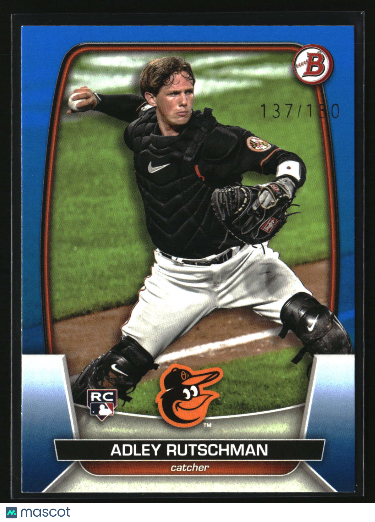 Adley Rutschman 2023 Bowman Blue #40 #/150