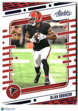 Bijan Robinson 2024 Panini Absolute Blue #5