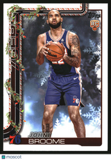 Johni Broome 2025-26 Topps Holiday #H195