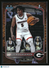 Jeremiah Wilkinson 2025-26 Bowman Chrome Prospects Reptilian Refractor #BCP-70