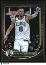 Kristaps Porzingis 2025-26 Bowman Chrome Reptilian Refractor #BCV-148