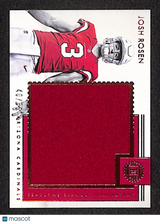 Josh Rosen 2018 Panini Encased Substantial Rookie Swatches #SRS-JR #/50