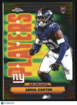 Abdul Carter 2025 Topps Chrome Power Players #PP-40