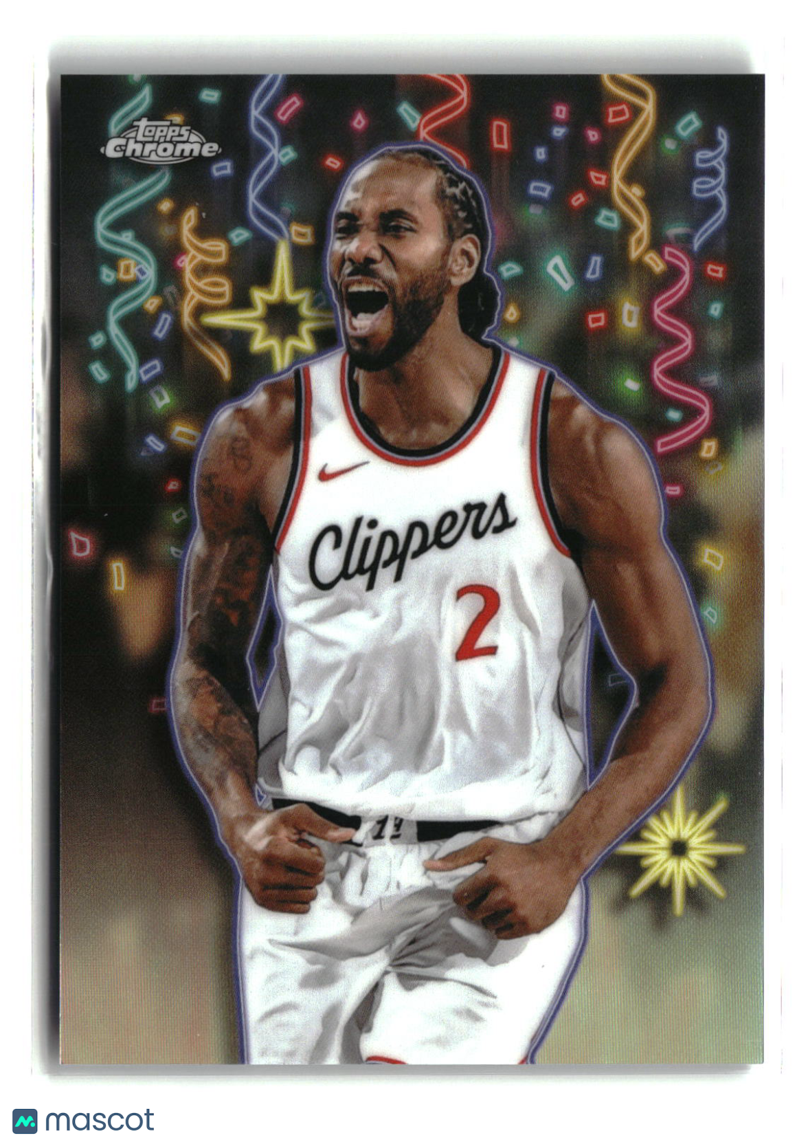 Kawhi Leonard 2025-26 Topps Chrome Update Celebracion #CB-15