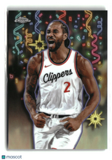 Kawhi Leonard 2025-26 Topps Chrome Update Celebracion #CB-15