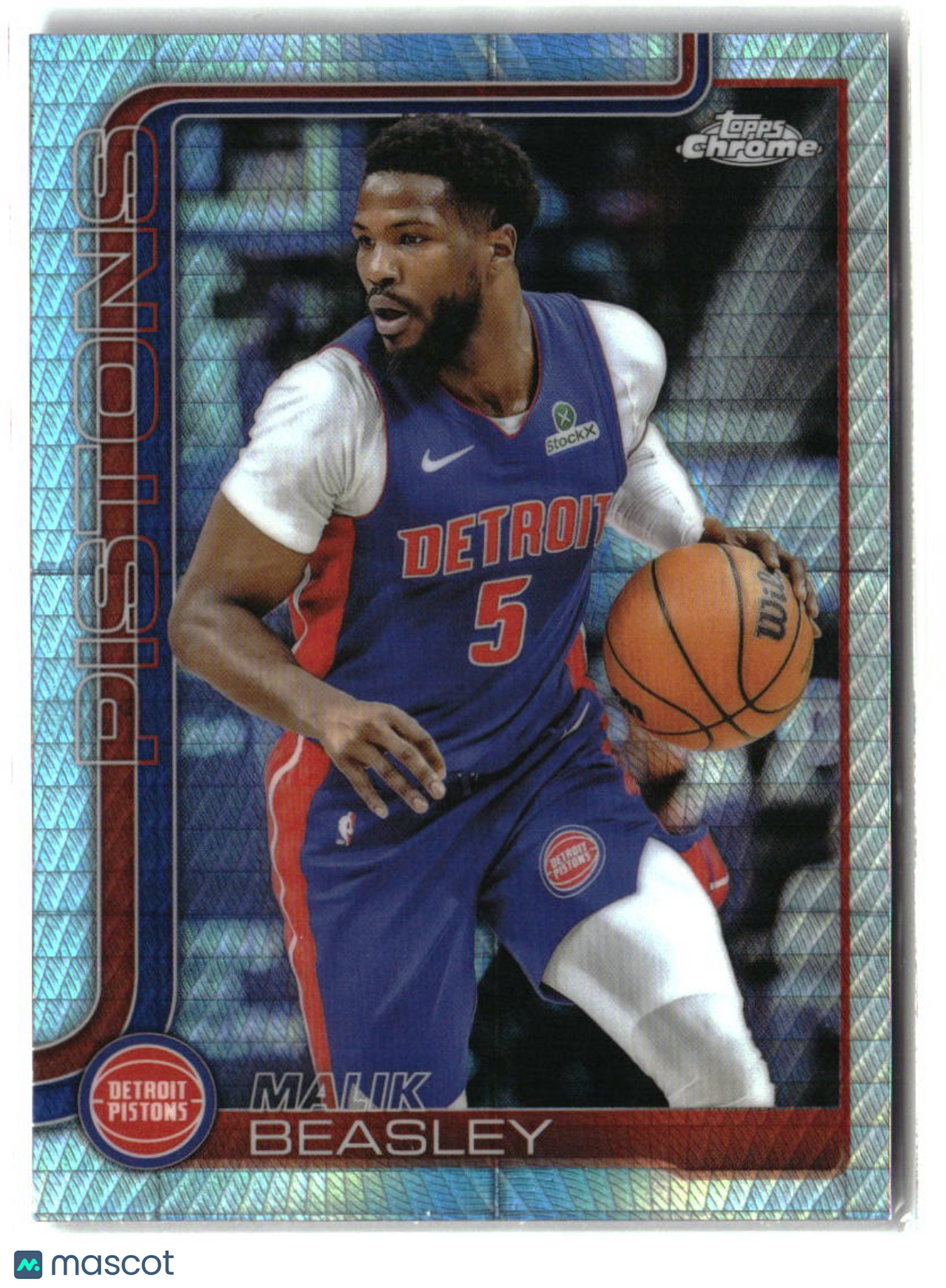 Malik Beasley 2025-26 Topps Chrome Prism Refractor #36