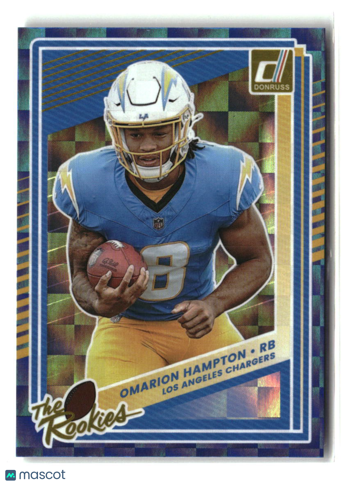 Omarion Hampton 2025 Donruss The Rookies #8