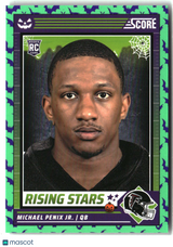 Michael Penix Jr. 2024 Score-A-Treat Rising Stars Green Bats #39