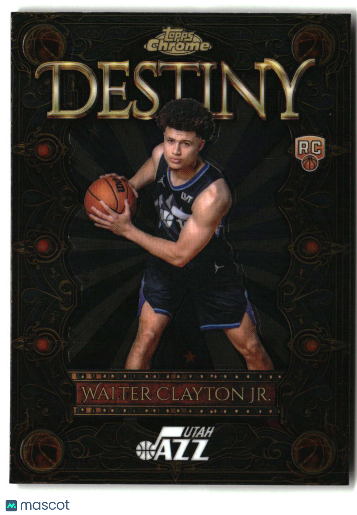 Walter Clayton Jr. 2025-26 Topps Chrome Destiny #D-15