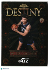 Walter Clayton Jr. 2025-26 Topps Chrome Destiny #D-15