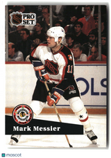 Mark Messier 1991-92 Pro Set French #282