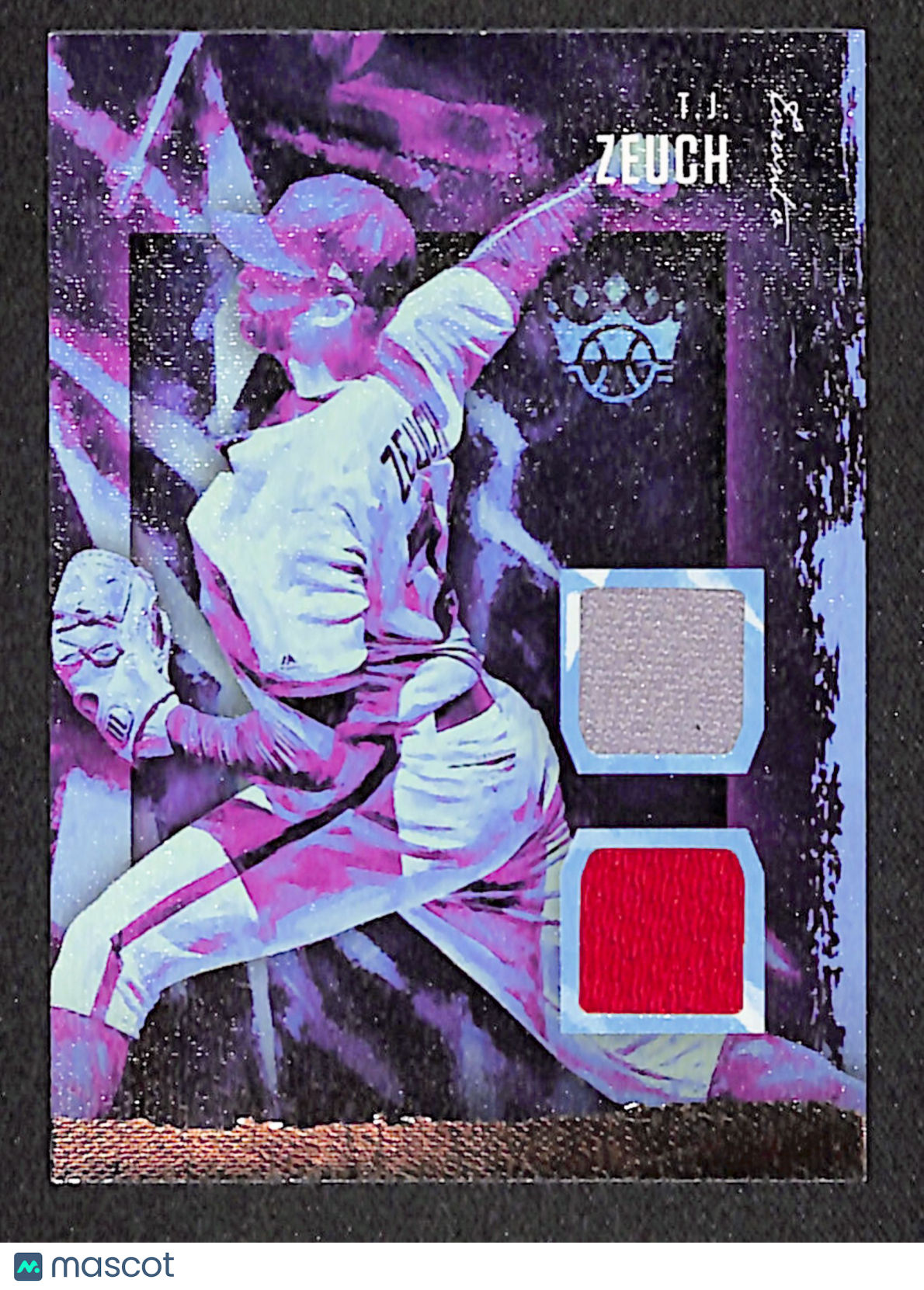 T.J. Zeuch 2020 Panini Diamond Kings DK Materials #DKM-TZ