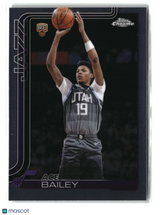 Ace Bailey 2025-26 Topps Chrome Update #155