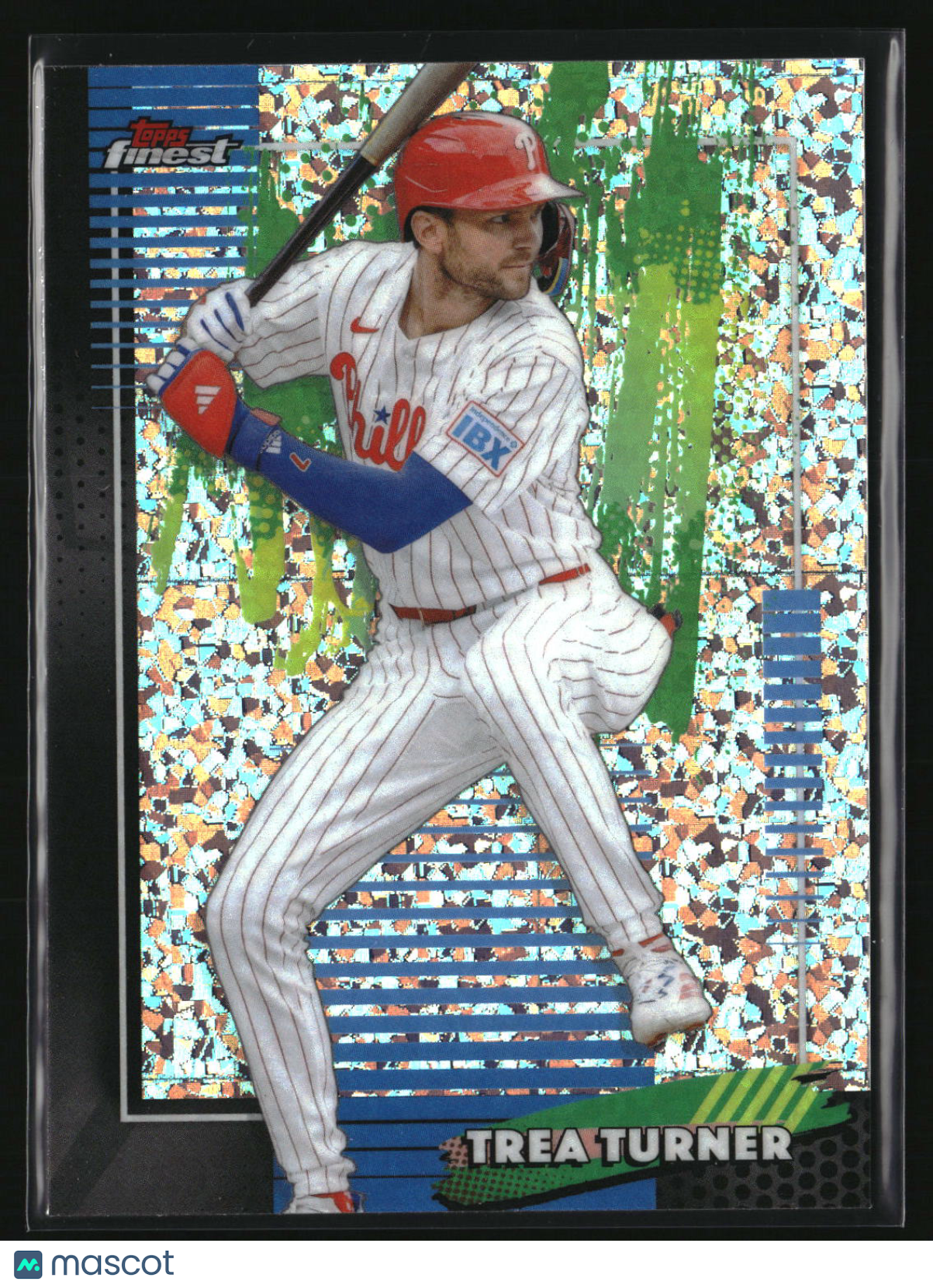 Trea Turner 2026 Finest Mini-Diamond Refractors #31
