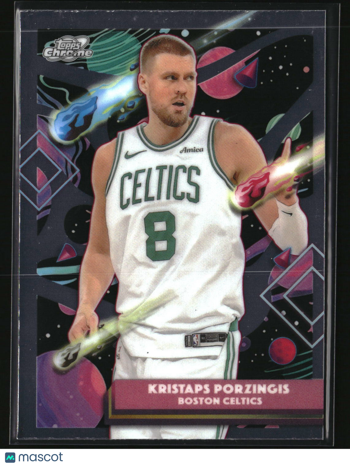 Kristaps Porzingis 2025-26 Topps Chrome Cosmic #143
