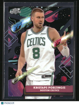 Kristaps Porzingis 2025-26 Topps Chrome Cosmic #143