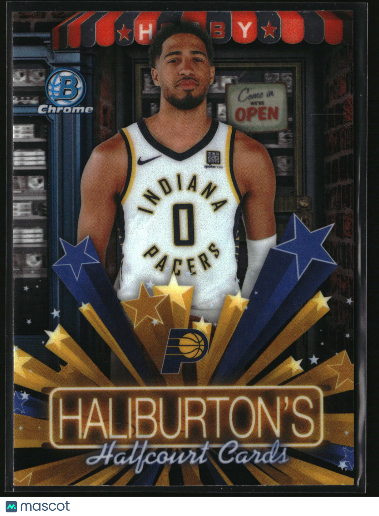 Tyrese Haliburton 2025-26 Bowman Hobby Stars #HS-6