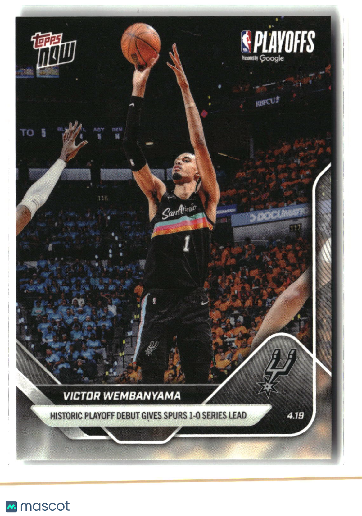 Victor Wembanyama 2025-26 Topps Now #265