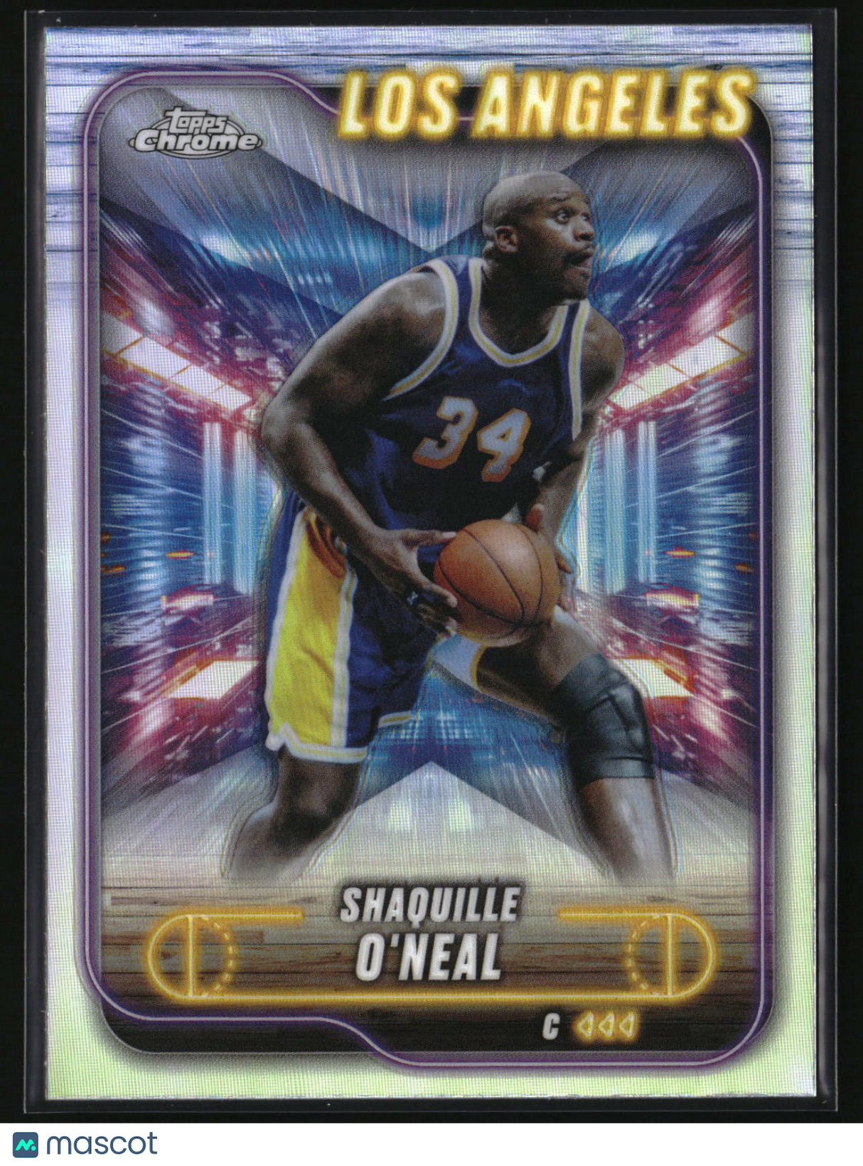 Shaquille O'Neal 2024-25 Topps Chrome Refractor #171