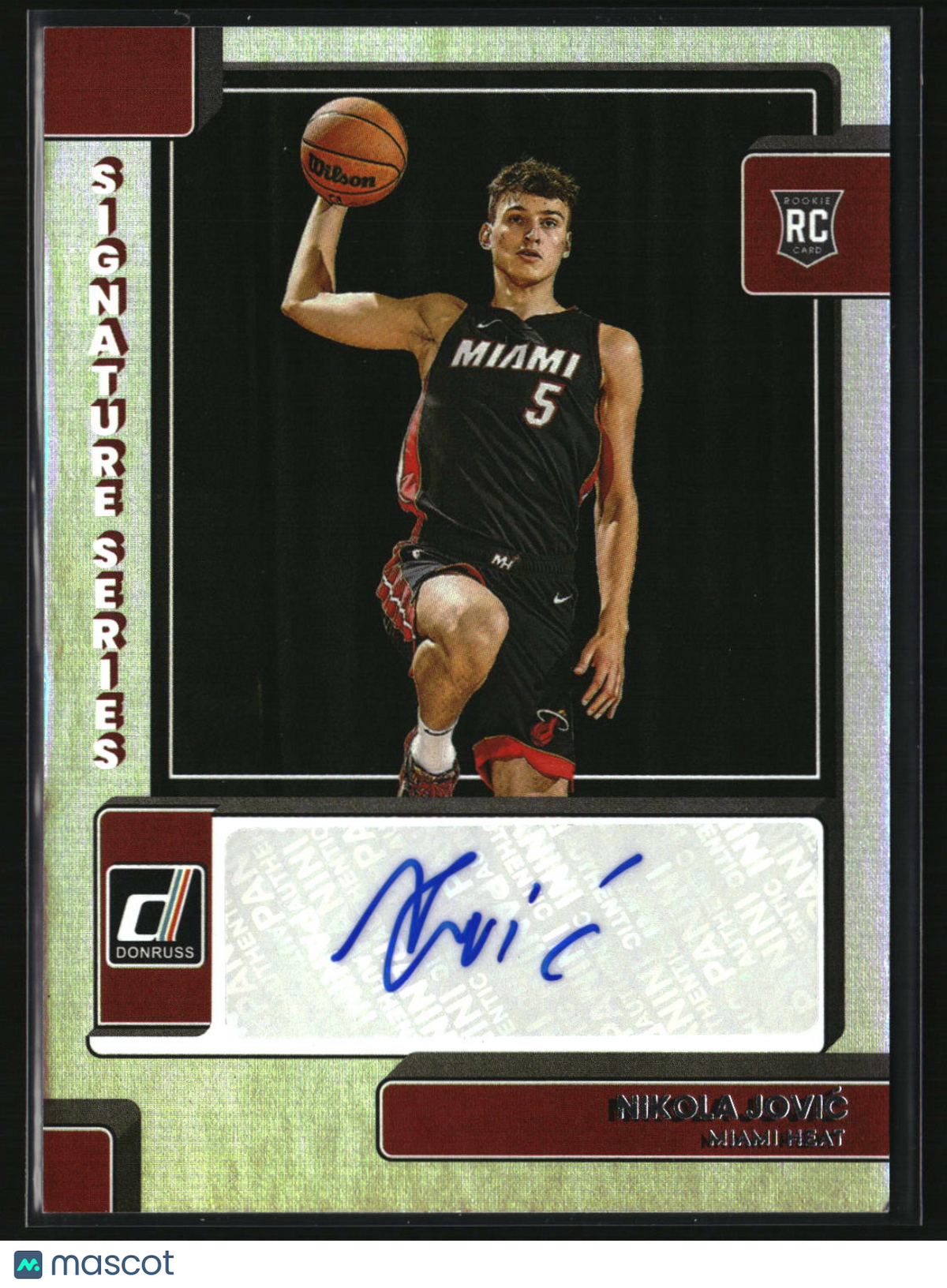 Nikola Jovic 2022-23 Donruss Signature Series #SS-NJV
