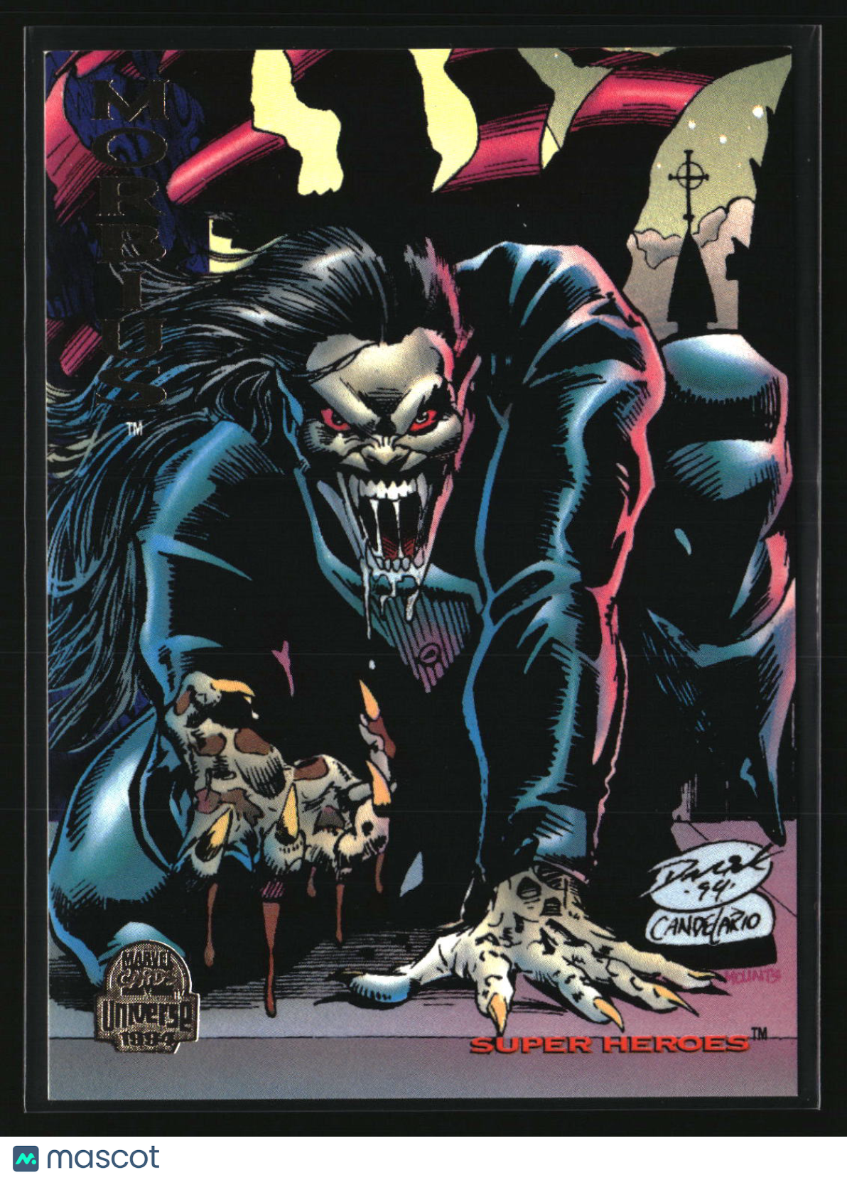 Morbius 1994 Fleer Marvel Universe #138
