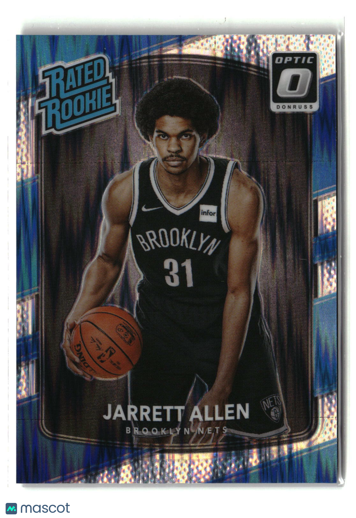 Jarrett Allen 2017-18 Donruss Optic Rated Rookie Shock #179