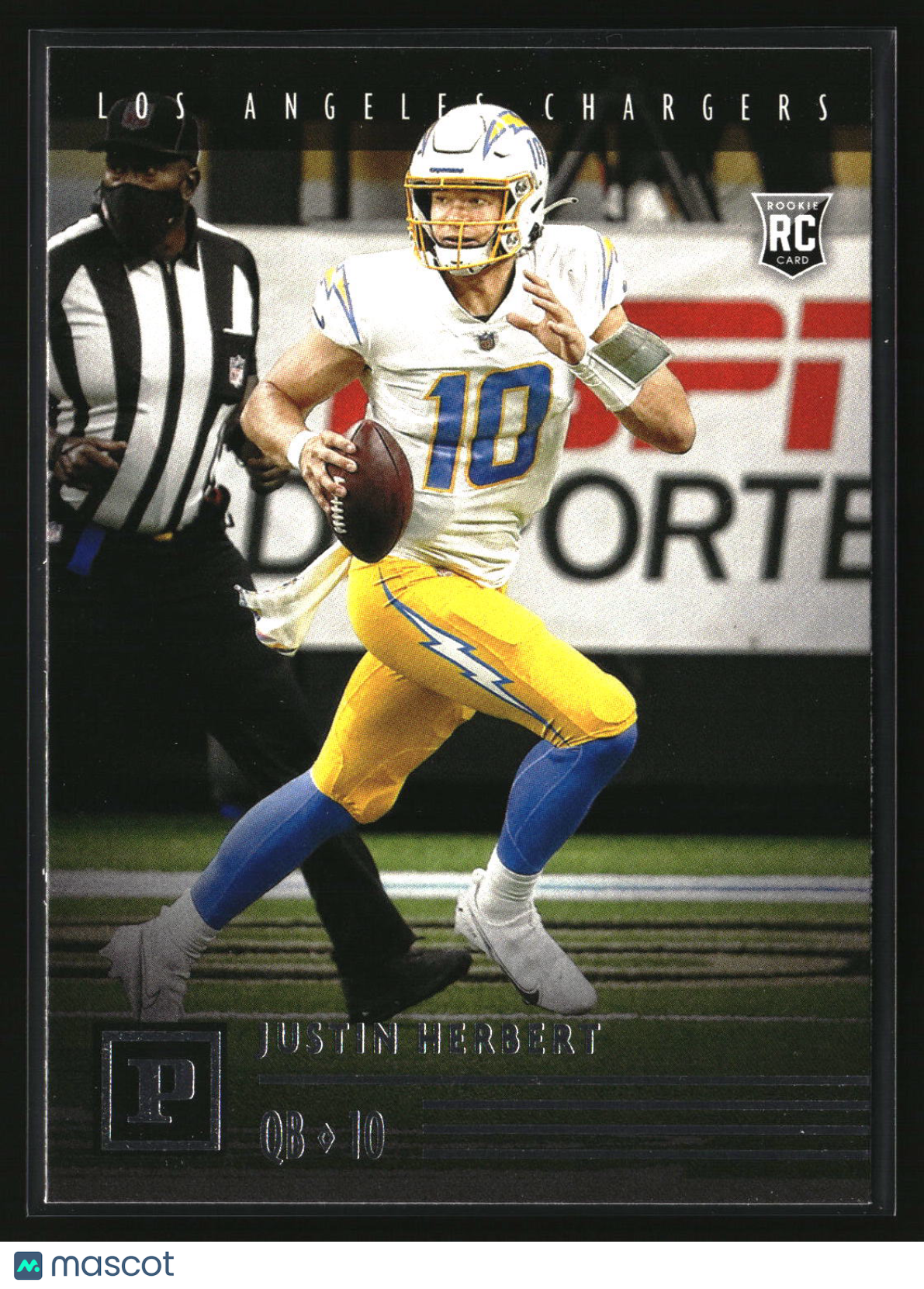 Justin Herbert 2020 Panini Chronicles Panini #PA-3