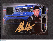 Load image into Gallery viewer, Alex Labbe 2023 National Treasures Track Pass Material Signature Silver #TPS-ALB
