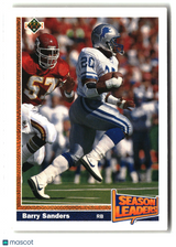 Barry Sanders 1991 Upper Deck #401