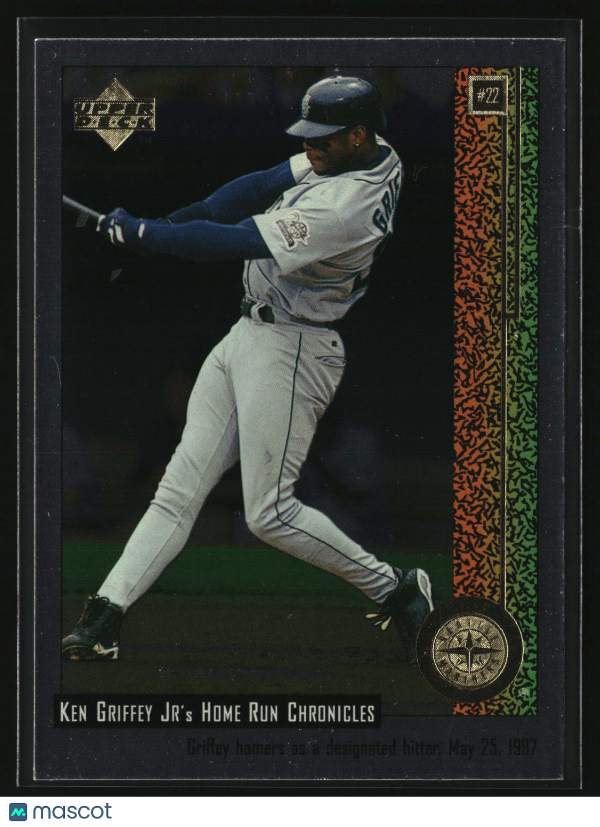 Ken Griffey Jr. 1998 Upper Deck Ken Griffey Jr.'s Home Run Chronicles #22