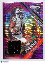 Ja'Marr Chase 2025 Panini Prizm Premier Jerseys Purple Pulsar #PJY-JCH