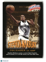 Stephon Marbury 1997-98 Fleer Million Dollar Moments #42