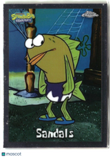 2025 Topps Chrome SpongeBob Sandals #152
