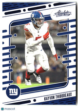 Kayvon Thibodeaux 2024 Panini Absolute Blue #81
