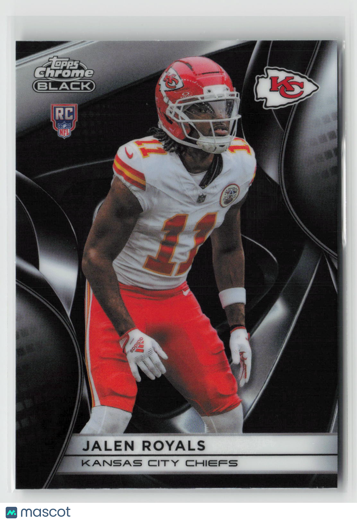 Jalen Royals 2025 Topps Chrome Black #124