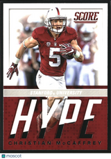 Christian McCaffrey 2017 Score Hype #11
