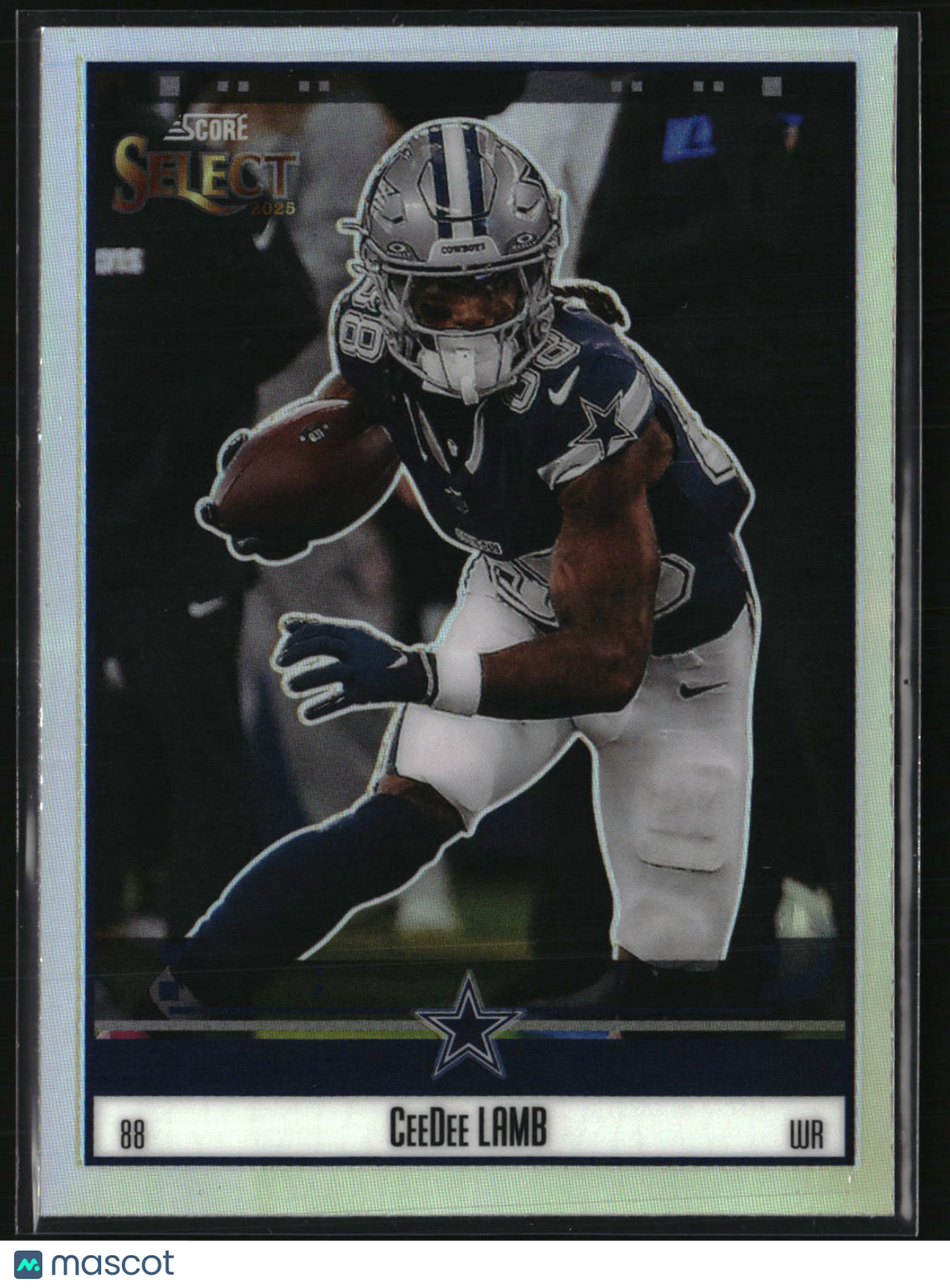 CeeDee Lamb 2025 Panini Select Score Select Throwback Prizm #1