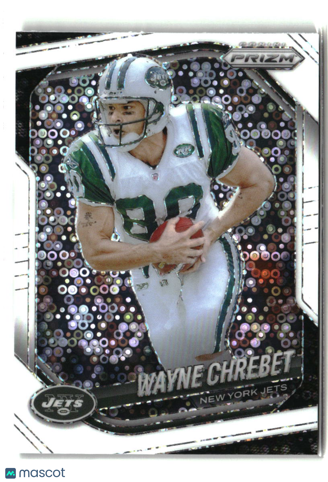 Wayne Chrebet 2025 Panini Prizm White Disco #295