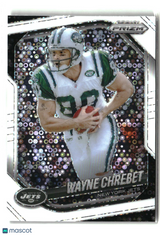 Wayne Chrebet 2025 Panini Prizm White Disco #295