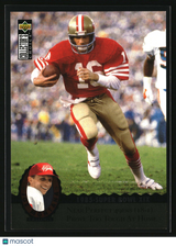 Joe Montana 1995 Collector's Choice Joe Montana Trilogy #MT7