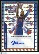 Ron Holland II 2024-25 Finest Colossal Shots Autographs Geometric #BSA-RHO