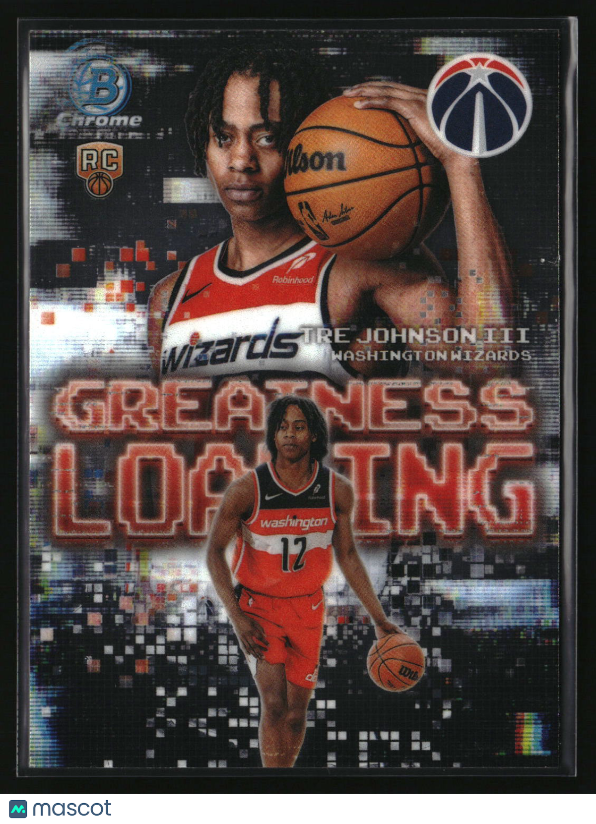 Tre Johnson III 2025-26 Bowman Greatness Loading #GL-6