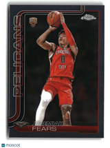 Jeremiah Fears 2025-26 Topps Chrome Update #157