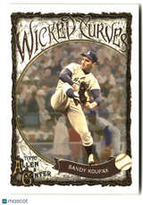 Sandy Koufax 2025 Topps Allen & Ginter Wicked Curves #WC-6