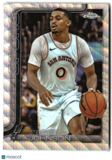 Keldon Johnson 2025-26 Topps Chrome Wave Refractor #220